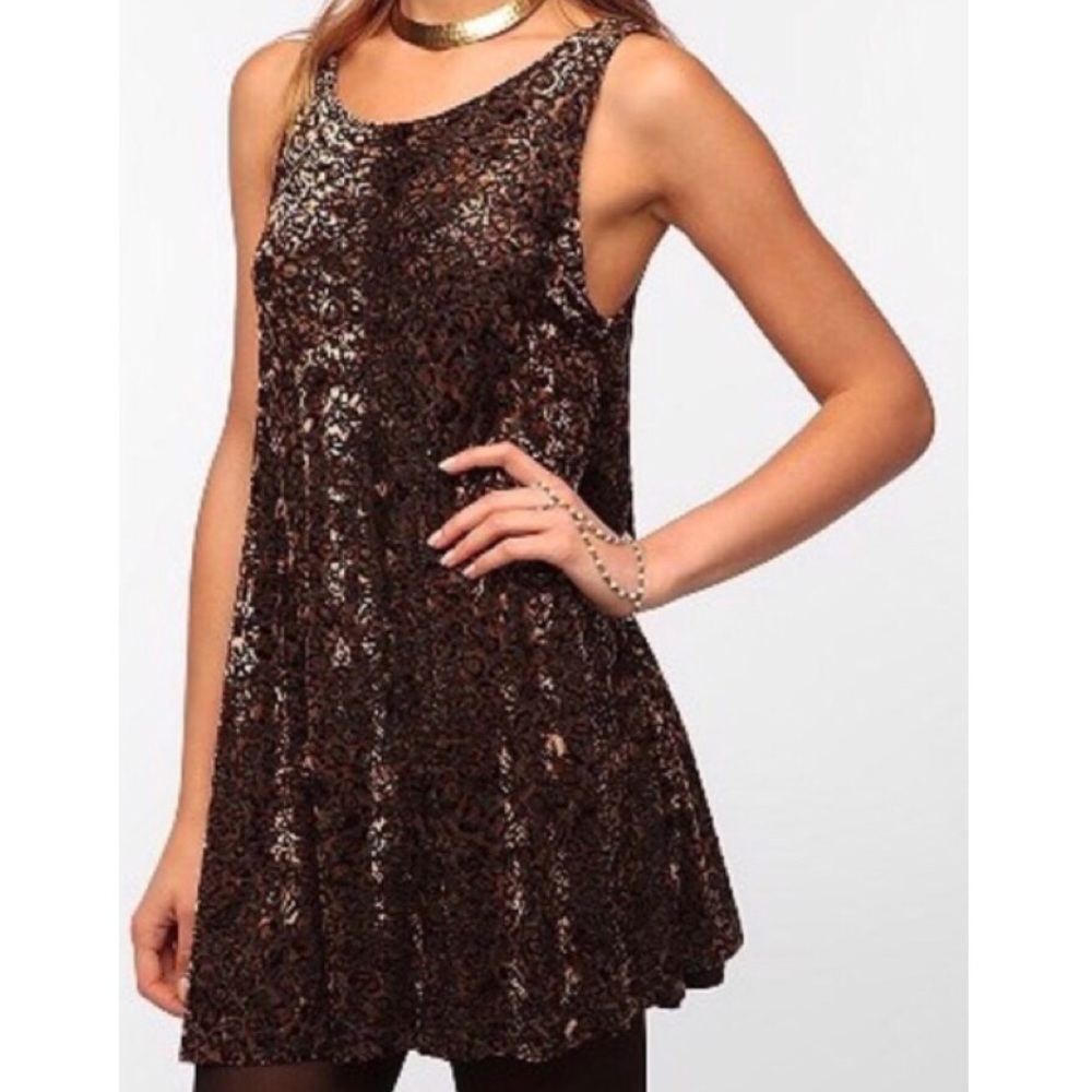 Minkpink Velvet Mini Dress